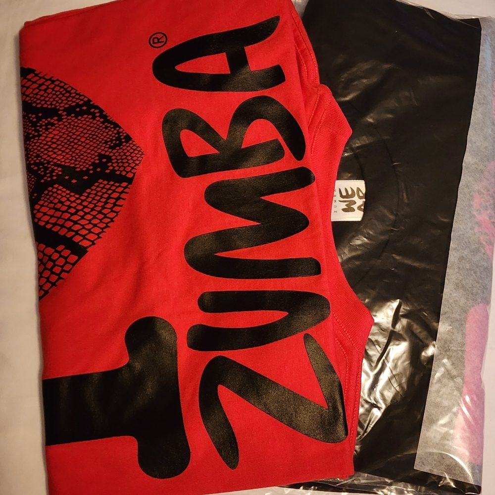 Zumba shirts for @llfechter